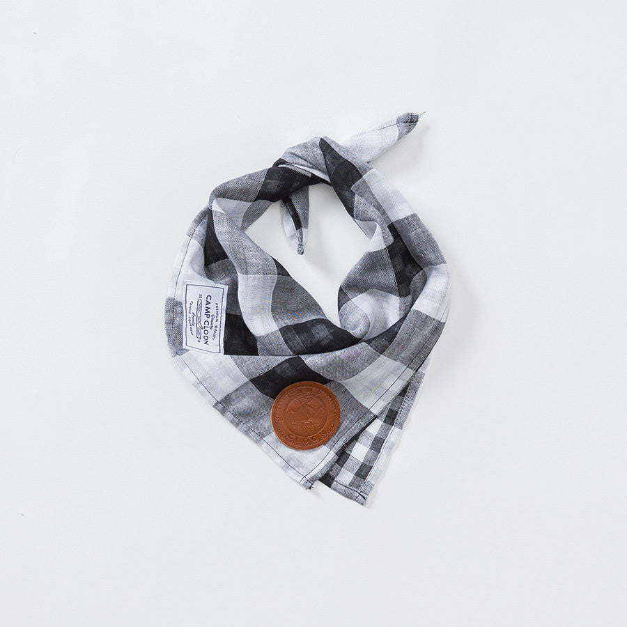 Flint Reversible Check Neckerchief