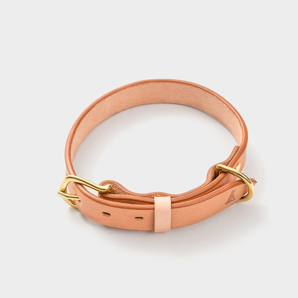 Leather Collar — Fawn