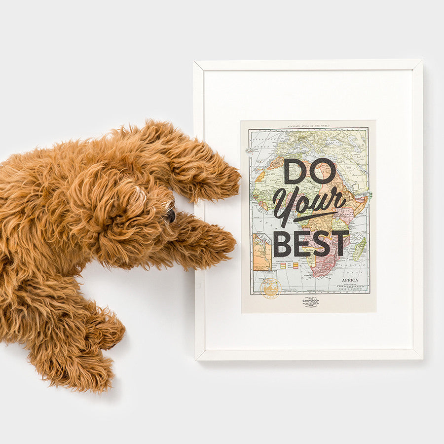 Do Your Best A3 Print