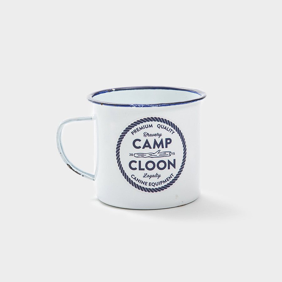 Camp Cloon Enamel Mug
