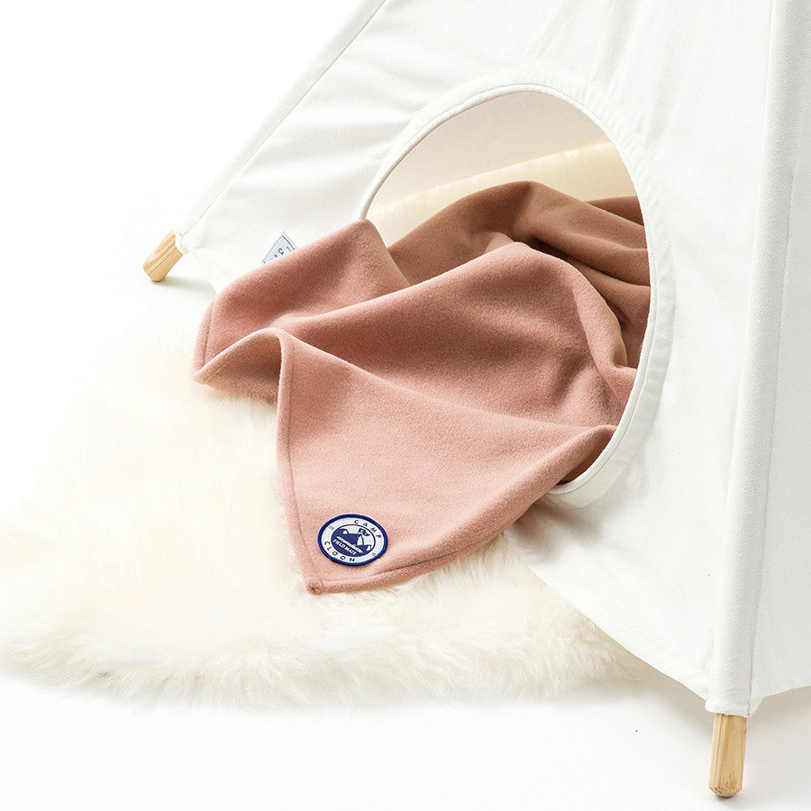 Fawn Cashmere Campfire Blanket