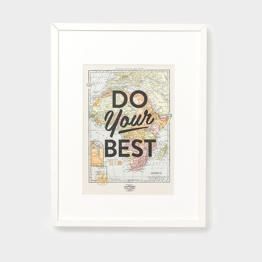 Do Your Best A3 Print