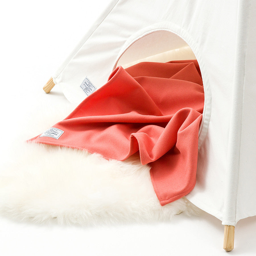 Field Berry Wool Campfire Blanket