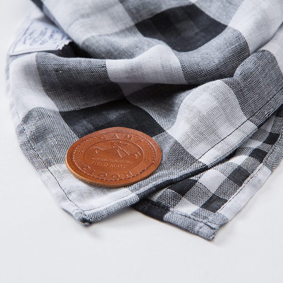 Flint Reversible Check Neckerchief